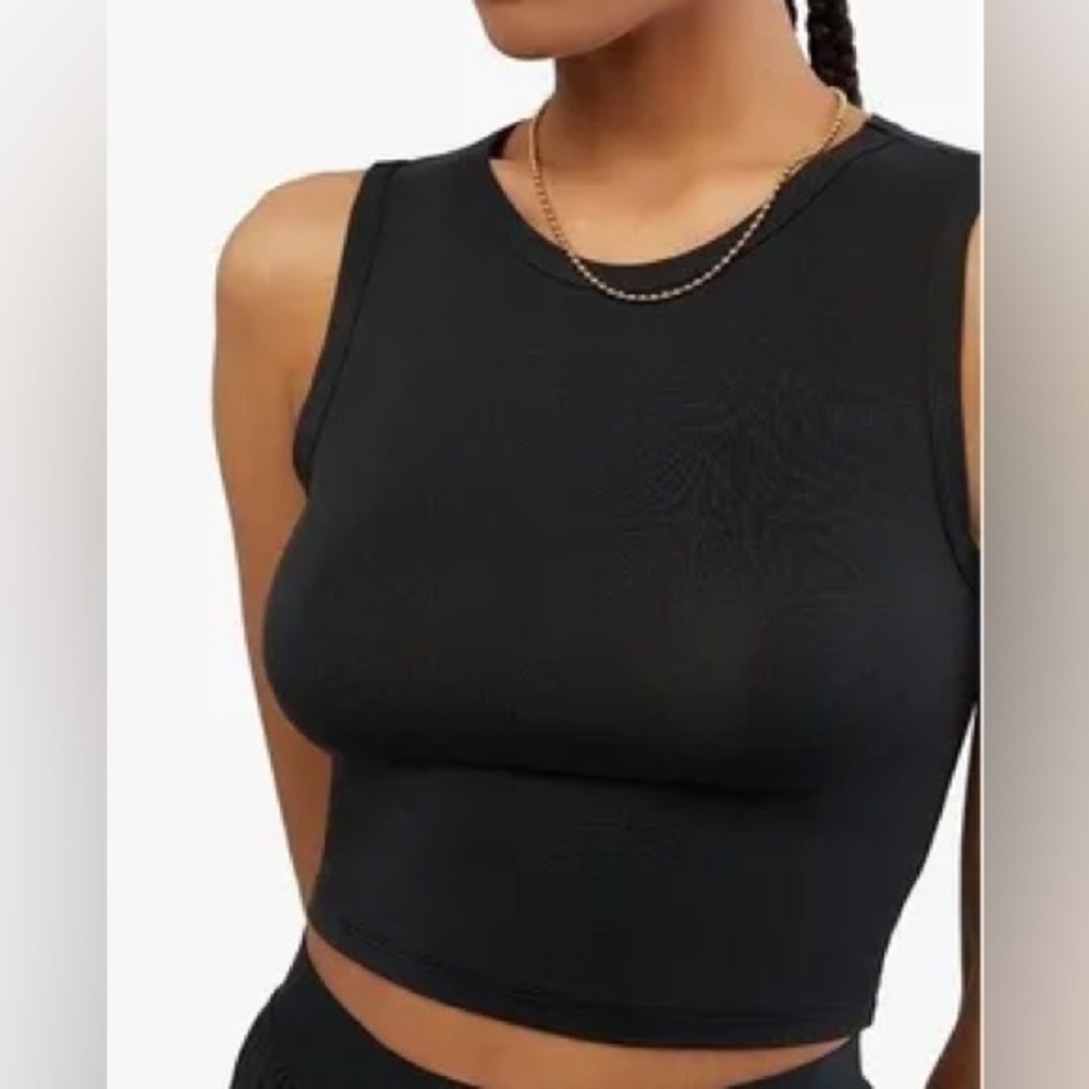WeWoreWhat Muscle Tank in Black